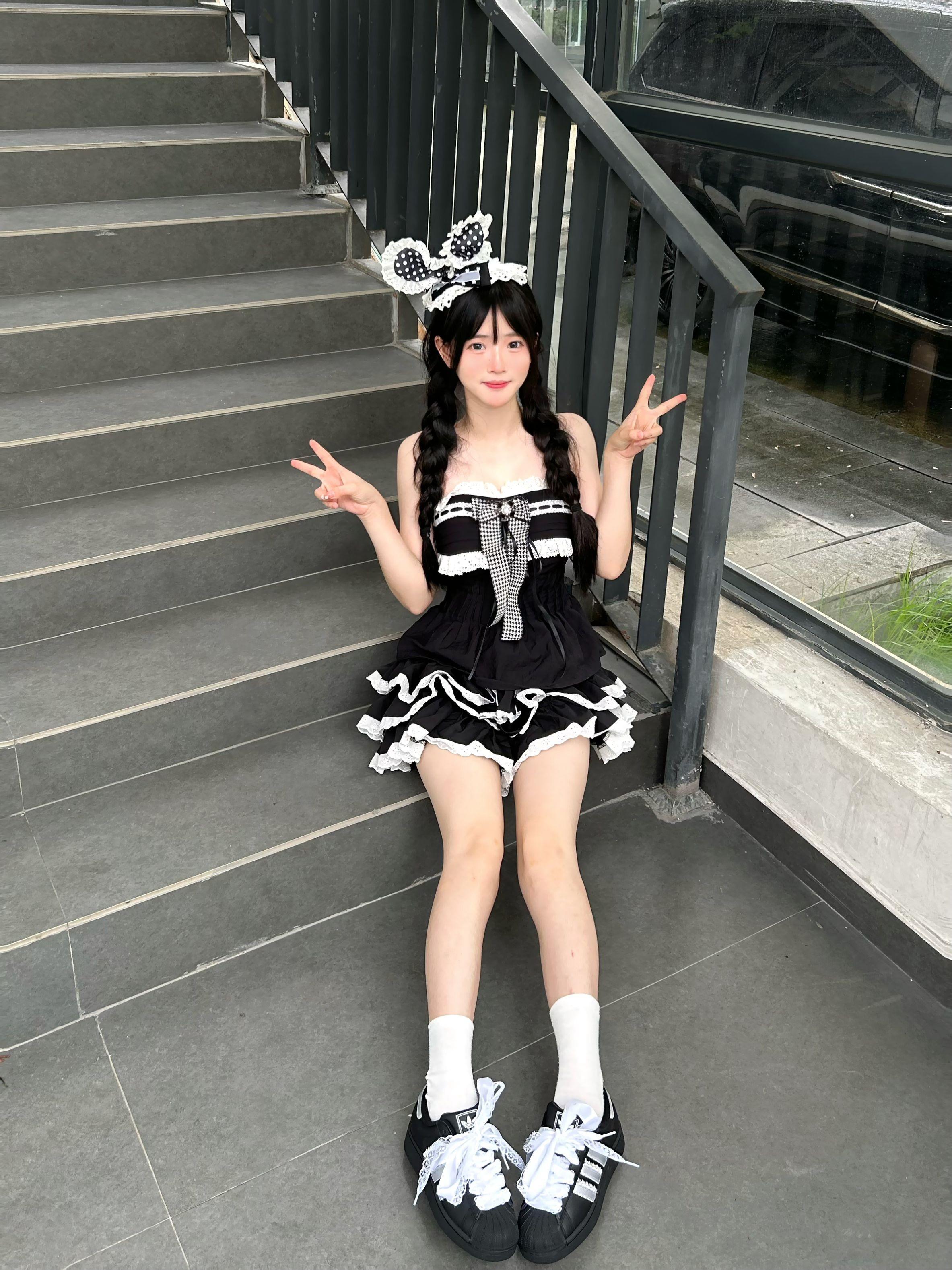 OOTD|夏天蕾丝板鞋穿搭